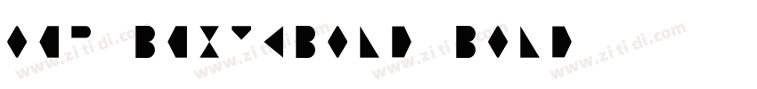OCR-BczykBold Bold字体转换